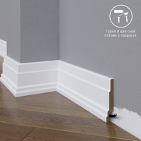 Плинтус МДФ 08-088-18 под покраску